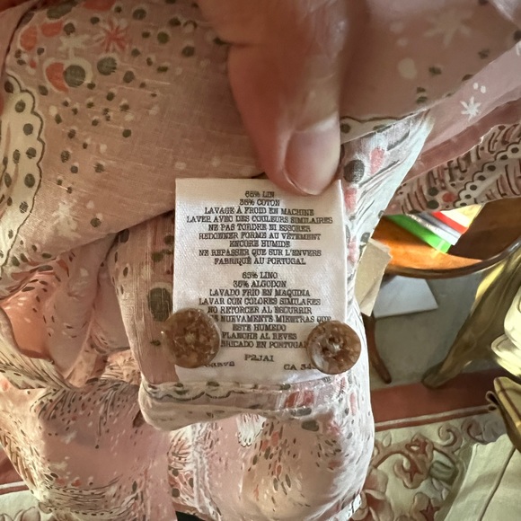 Brand new with tags YMC You Must Create Camp Collar Printed Shirt - Picture 7 of 8